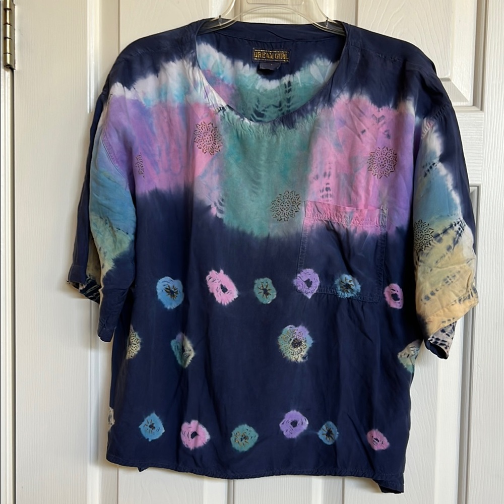 Tie dyed tops